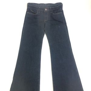 Q-Baby No Gap Darkwash Bootcut Jeans 5/6 X 34 R251